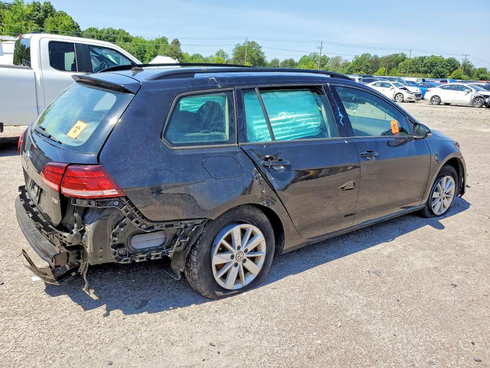 2018 Volkswagen Golf Sportwagen მანქანა იყიდება აუქციონზე, vin: 3VWD17AUXJM763440, აუქციონის ნომერი: 58902826