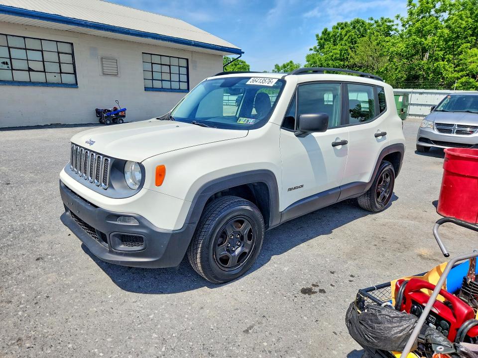 2015 Jeep Renegade მანქანა იყიდება აუქციონზე, vin: ZACCJBAH5FPC45356, აუქციონის ნომერი: 56413576