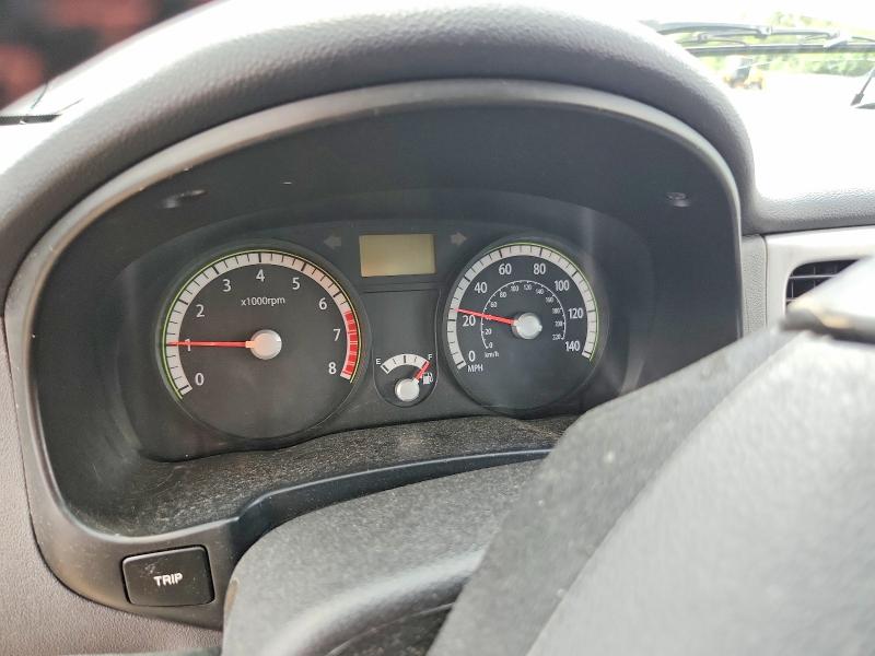 2009 Kia Rio მანქანა იყიდება აუქციონზე, vin: KNADE243196493150, აუქციონის ნომერი: 56404206