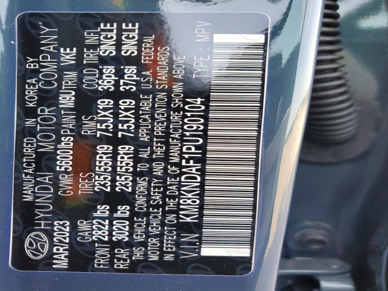 Продаж на аукціоні авто 2023 Hyundai Ioniq 5, vin: KM8KNDAF1PU190104, номер лоту: 56566406