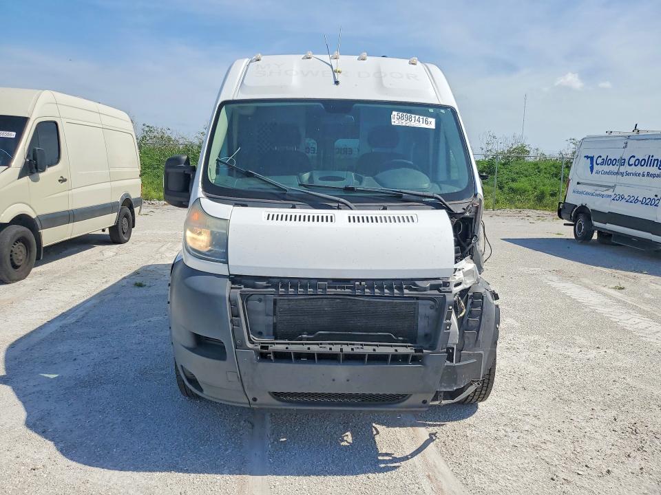 58981416 :رقم المزاد ، 3C6TRVDG9HE527956 vin ، 2017 Ram Promaster 2500 مزاد بيع
