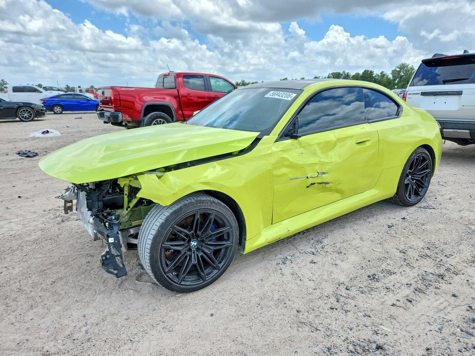 56943206 :رقم المزاد ، 3MF23DM03T8F98643 vin ، 2026 Bmw M2 مزاد بيع