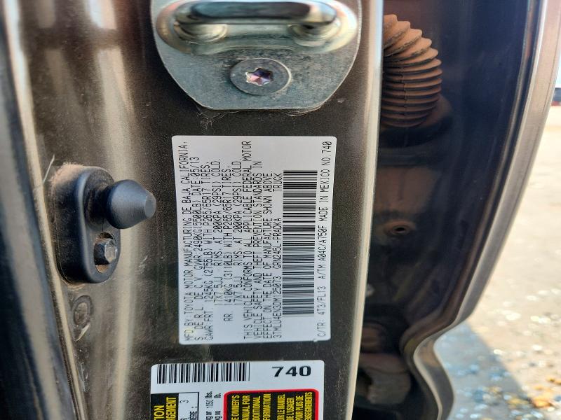 56326596 :رقم المزاد ، 3TMLU4EN3DM125073 vin ، 2013 Toyota Tacoma مزاد بيع