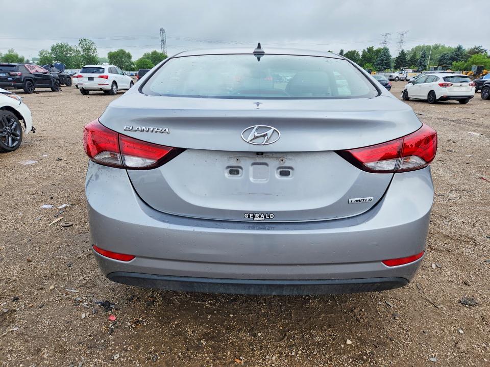 2016 Hyundai Elantra მანქანა იყიდება აუქციონზე, vin: KMHDH4AE3GU523507, აუქციონის ნომერი: 56335286