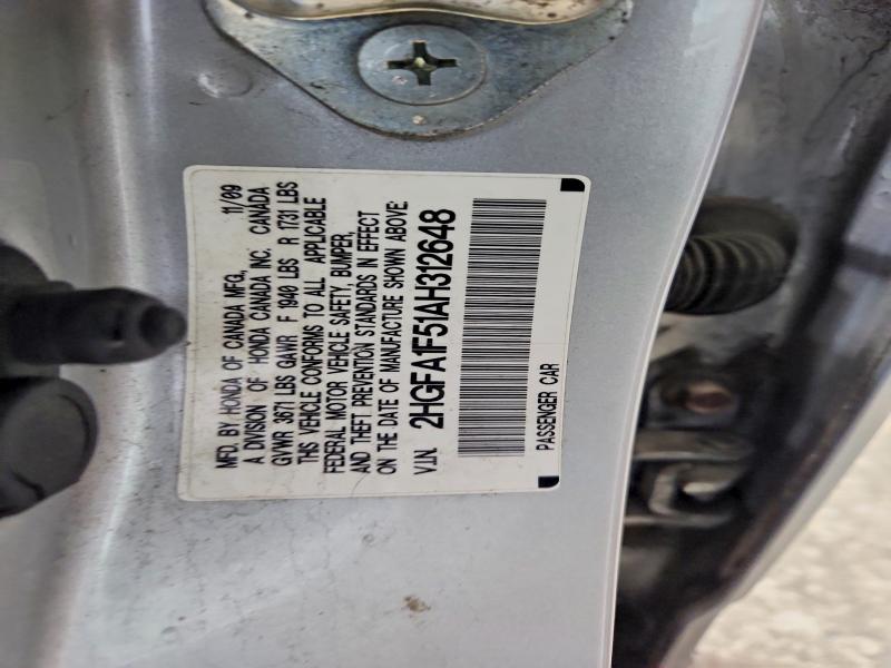 Продаж на аукціоні авто 2010 Honda Civic, vin: 2HGFA1F51AH312648, номер лоту: 56307786