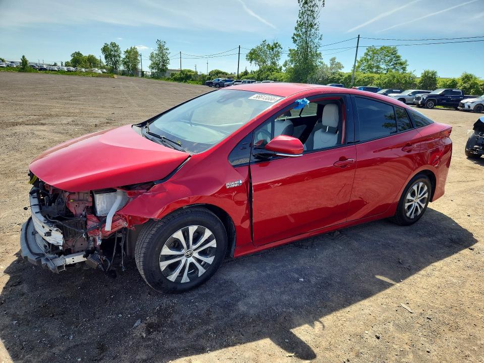 2020 Toyota Prius Prime მანქანა იყიდება აუქციონზე, vin: JTDKARFP4L3133281, აუქციონის ნომერი: 56613666