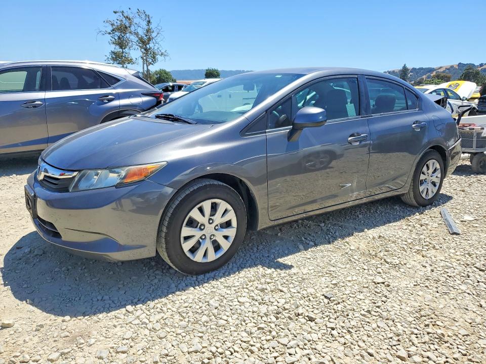 57002816 :رقم المزاد ، 19XFB2F51CE355631 vin ، 2012 Honda Civic مزاد بيع
