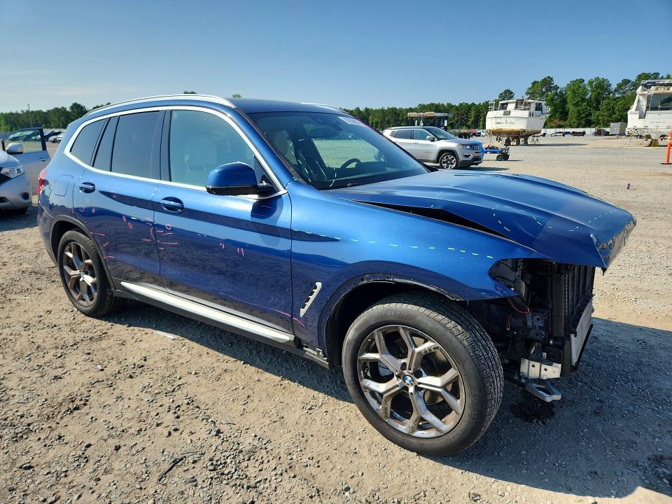 56250136 :رقم المزاد ، 5UXTY5C00M9E37840 vin ، 2021 Bmw X3 مزاد بيع