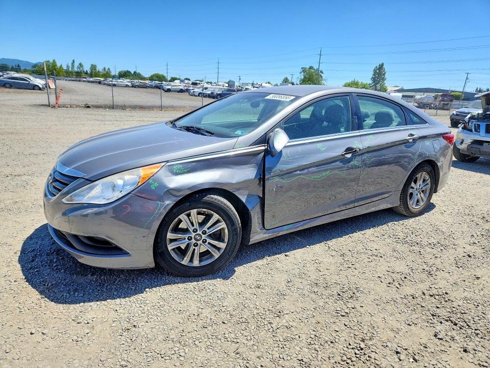 56086856 :رقم المزاد ، 5NPEB4AC5EH884219 vin ، 2014 Hyundai Sonata مزاد بيع