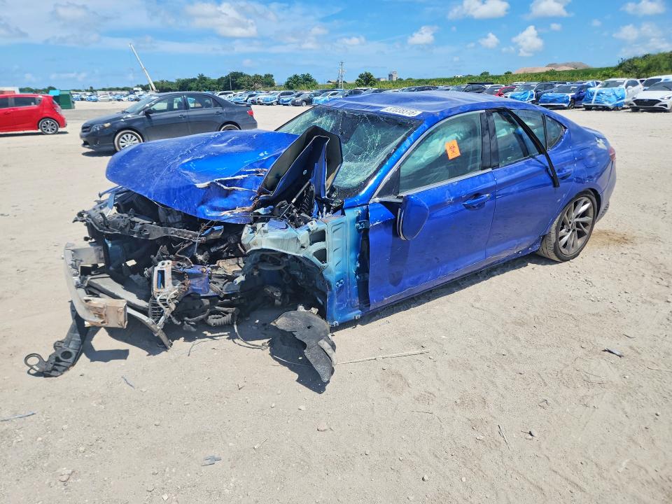 57035516 :رقم المزاد ، KMTG34TA8NU092929 vin ، 2022 Genesis G70 مزاد بيع