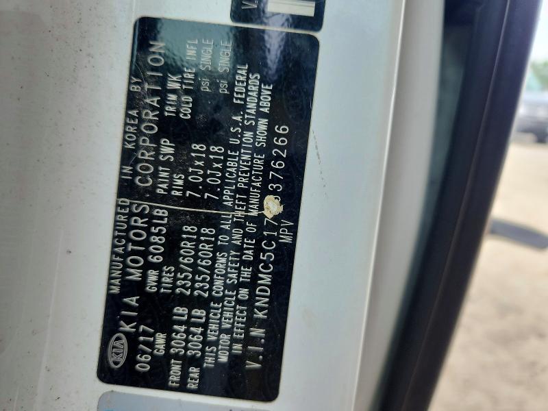 Aukcja sprzedaży 2018 Kia Sedona, vin: KNDMC5C17J6376266, numer aukcji: 56100606