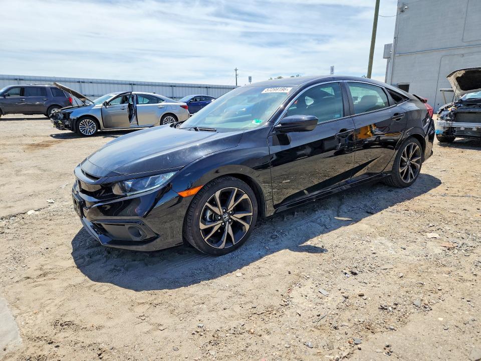 Auction sale of the 2021 Honda Civic, vin: 2HGFC2F83MH555909, lot number: 57299196