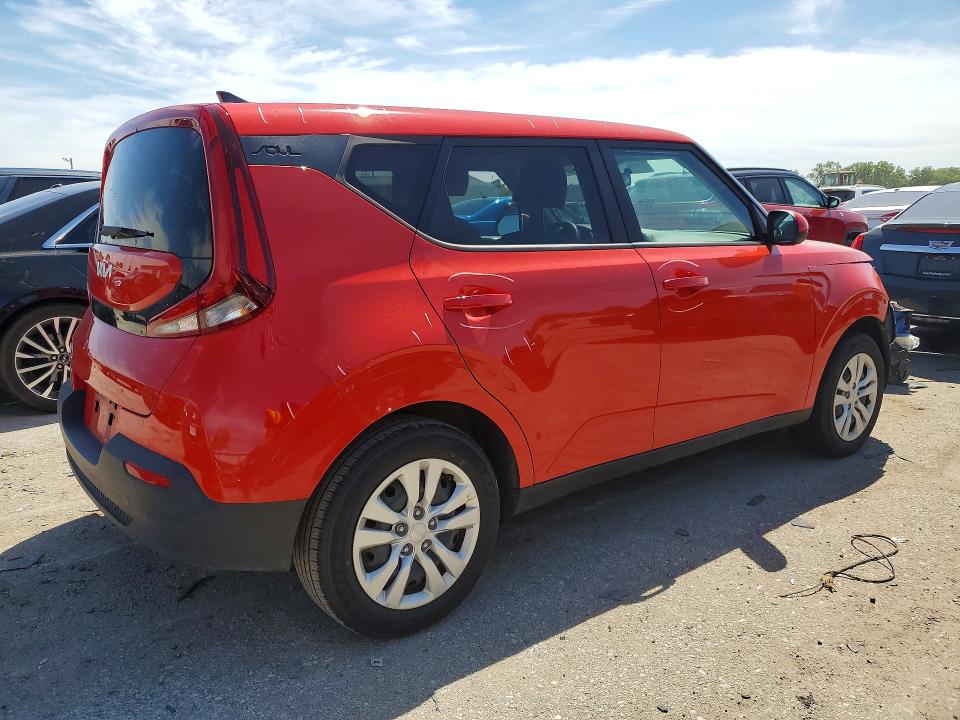 54049586 :رقم المزاد ، KNDJ23AUXN7171063 vin ، 2022 Kia Soul مزاد بيع
