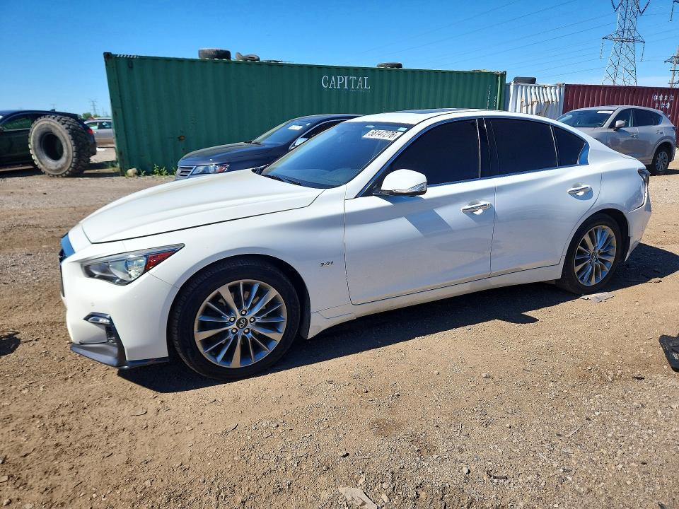 58147276 :رقم المزاد ، JN1EV7ARXKM591384 vin ، 2019 Infiniti Q50 مزاد بيع