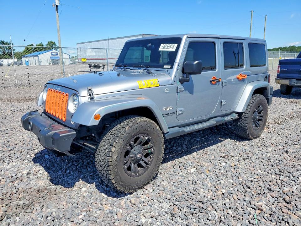 56850376 :رقم المزاد ، 1C4BJWEG6HL722260 vin ، 2017 Jeep Wrangler Unlimited مزاد بيع