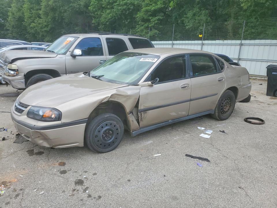 2001 Chevrolet Impala მანქანა იყიდება აუქციონზე, vin: 2G1WF52E119283443, აუქციონის ნომერი: 58814146