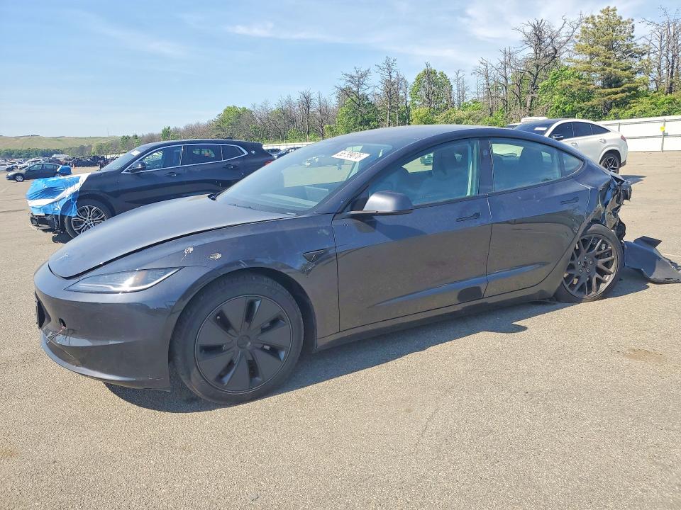 55799076 :رقم المزاد ، 5YJ3E1EA6SF022319 vin ، 2025 Tesla Model 3 مزاد بيع