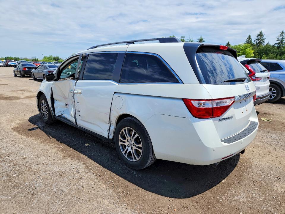 56887466 :رقم المزاد ، 5FNRL5H66CB503168 vin ، 2012 Honda Odyssey مزاد بيع