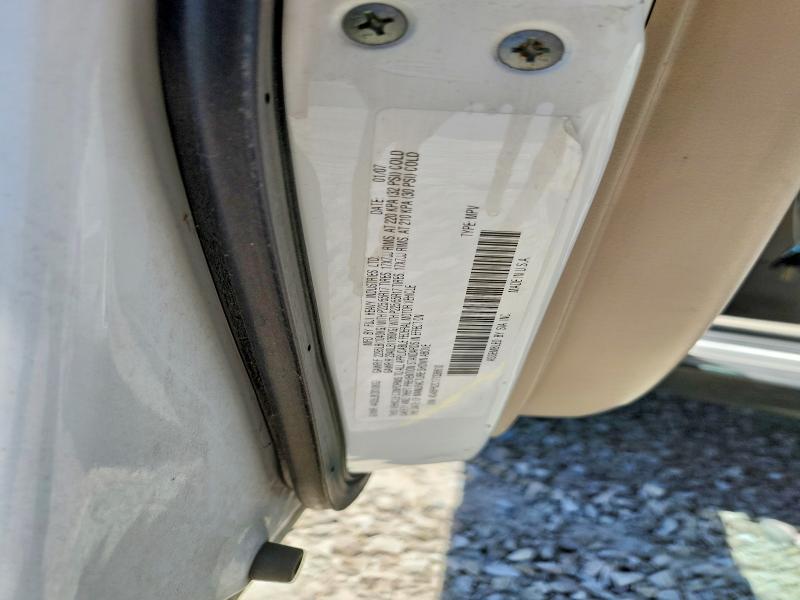 57315076 :رقم المزاد ، 4S4BP62C177336610 vin ، 2007 Subaru Outback مزاد بيع