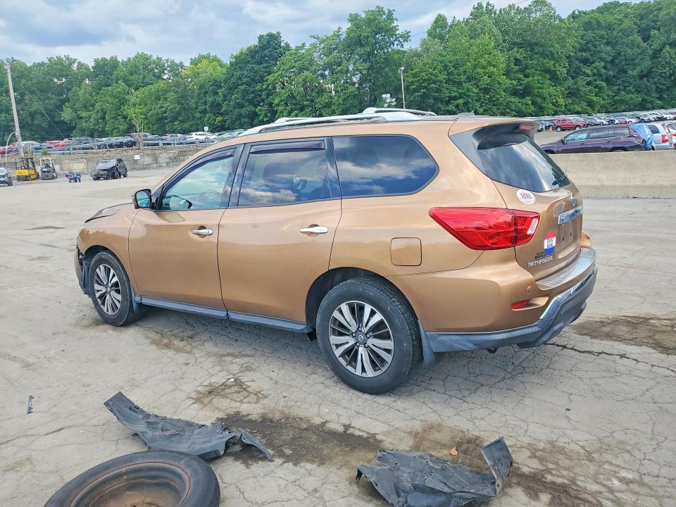 2017 Nissan Pathfinder მანქანა იყიდება აუქციონზე, vin: 5N1DR2MM0HC605979, აუქციონის ნომერი: 58555316