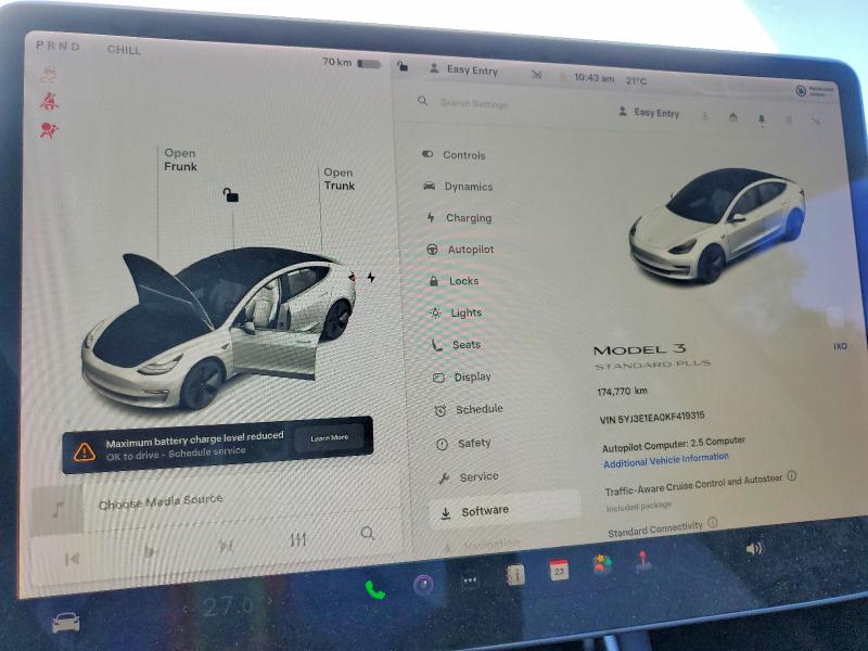 Aukcja sprzedaży 2019 Tesla Model 3, vin: 5YJ3E1EA0KF419315, numer aukcji: 57349006