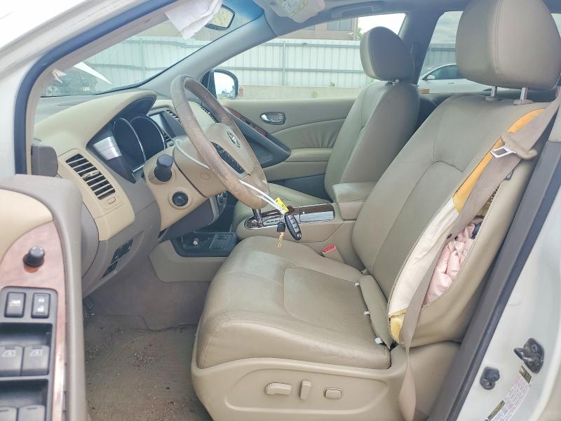 2010 Nissan Murano მანქანა იყიდება აუქციონზე, vin: JN8AZ1MW2AW108914, აუქციონის ნომერი: 58035766