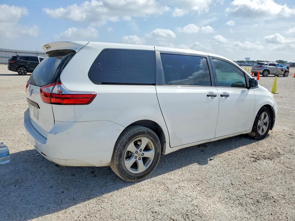 Продажа на аукционе авто 2017 Toyota Sienna, vin: 5TDZZ3DC9HS849510, номер лота: 58591386