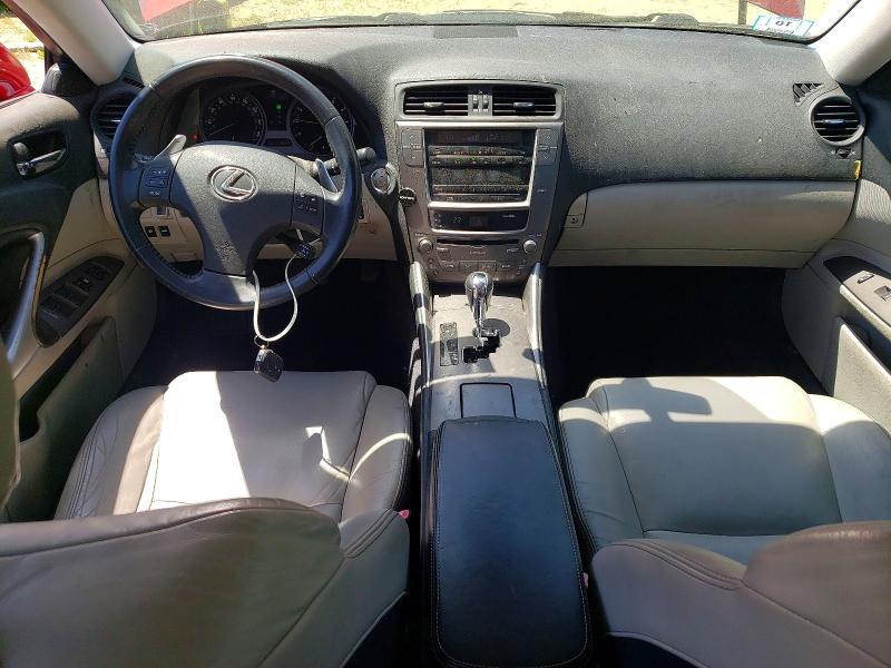 2010 Lexus Is მანქანა იყიდება აუქციონზე, vin: JTHBF5C2XA5118206, აუქციონის ნომერი: 56013186