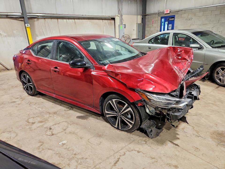 56087476 :رقم المزاد ، 3N1AB8DV7MY232905 vin ، 2021 Nissan Sentra مزاد بيع