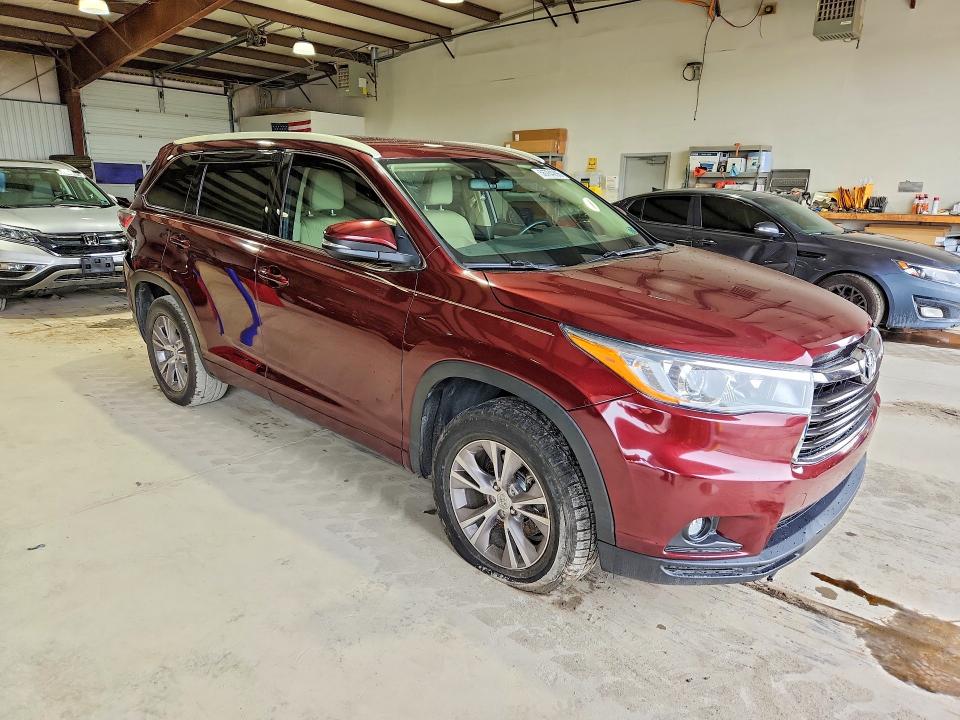 Aukcja sprzedaży 2015 Toyota Highlander, vin: 5TDZKRFH8FS077434, numer aukcji: 56784296