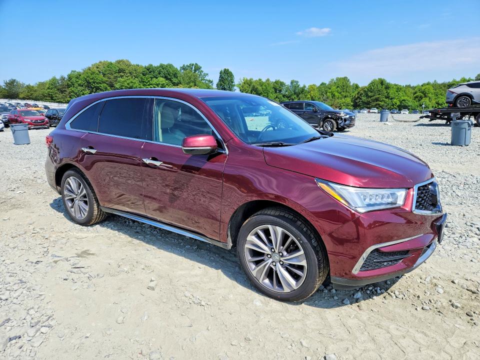2018 Acura Mdx მანქანა იყიდება აუქციონზე, vin: 5J8YD4H79JL017140, აუქციონის ნომერი: 55921076
