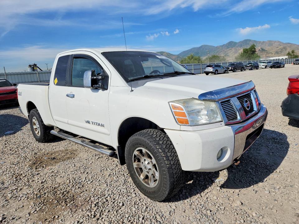 2006 Nissan Titan მანქანა იყიდება აუქციონზე, vin: 1N6AA06B26N520834, აუქციონის ნომერი: 55631146