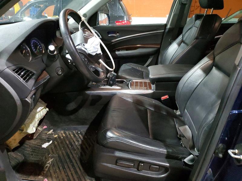 Продажа на аукционе авто 2017 Acura Mdx, vin: 5FRYD4H42HB502137, номер лота: 55760736