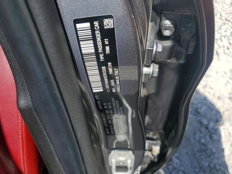 Продаж на аукціоні авто 2019 Alfa Romeo Giulia, vin: ZARFANAN1K7613338, номер лоту: 58007886