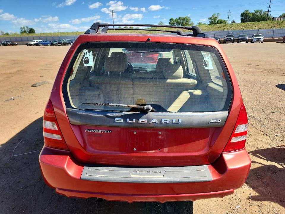 56780356 :رقم المزاد ، JF1SG65623H765808 vin ، 2003 Subaru Forester مزاد بيع