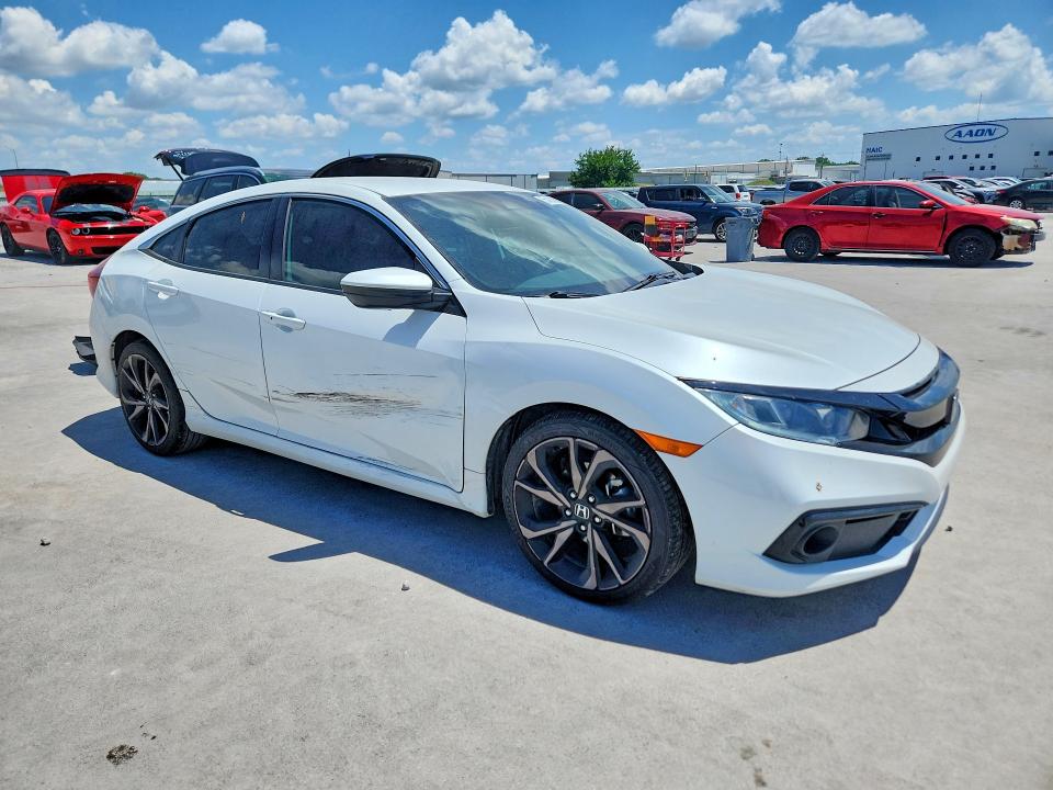 2019 Honda Civic მანქანა იყიდება აუქციონზე, vin: 19XFC2F89KE003015, აუქციონის ნომერი: 55420626