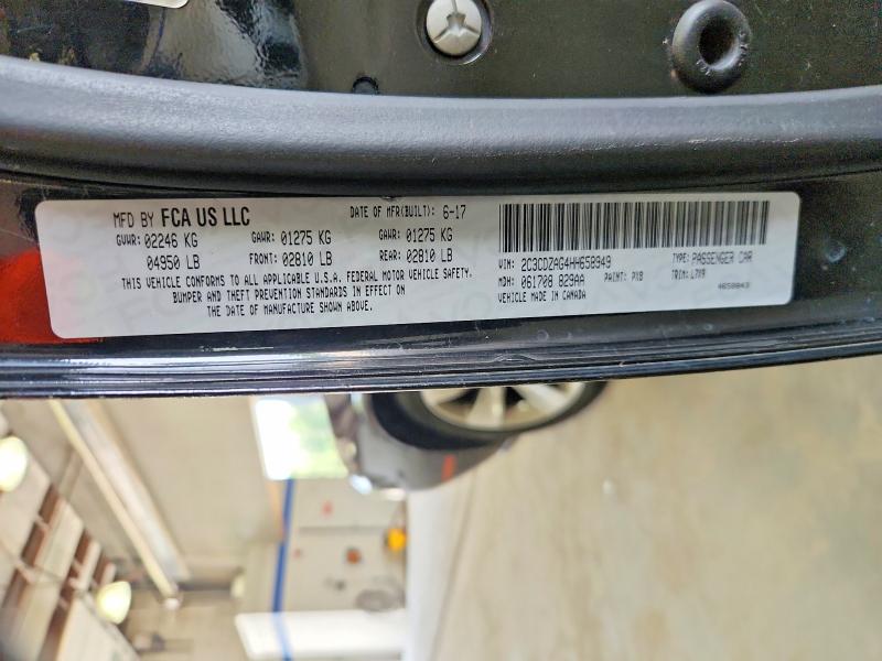 2017 Dodge Challenger მანქანა იყიდება აუქციონზე, vin: 2C3CDZAG4HH658949, აუქციონის ნომერი: 58204556