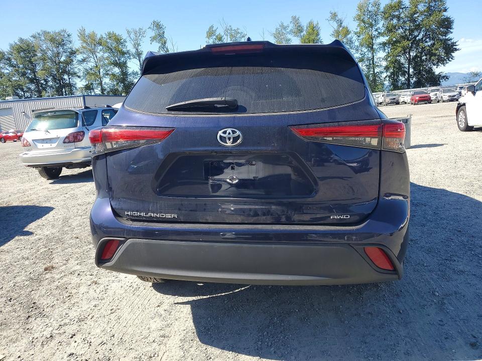 58476706 :رقم المزاد ، 5TDCZRBH2MS559210 vin ، 2021 Toyota Highlander مزاد بيع