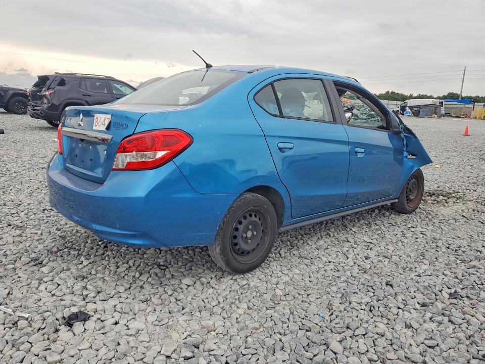 2020 Mitsubishi Mirage მანქანა იყიდება აუქციონზე, vin: ML32F3FJ5LHF07870, აუქციონის ნომერი: 55796756