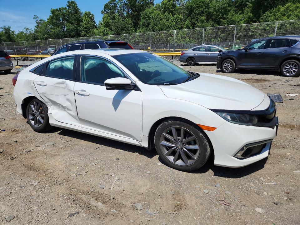 2020 Honda Civic მანქანა იყიდება აუქციონზე, vin: 2HGFC1F37LH680828, აუქციონის ნომერი: 59165026