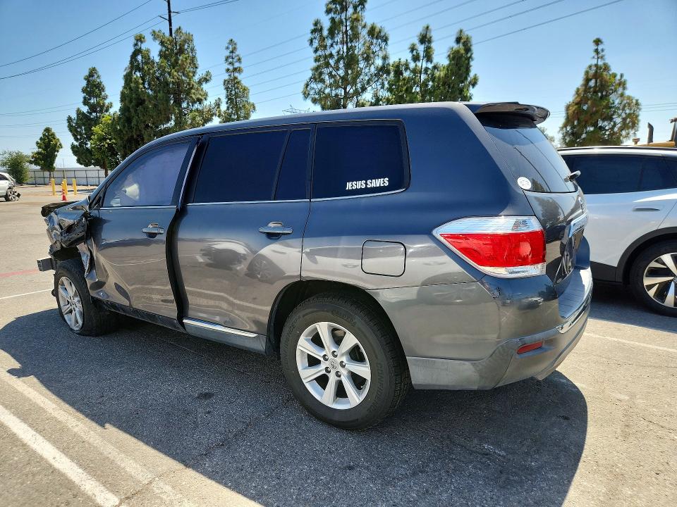 Aukcja sprzedaży 2012 Toyota Highlander, vin: 5TDZA3EH3CS021995, numer aukcji: 56860266