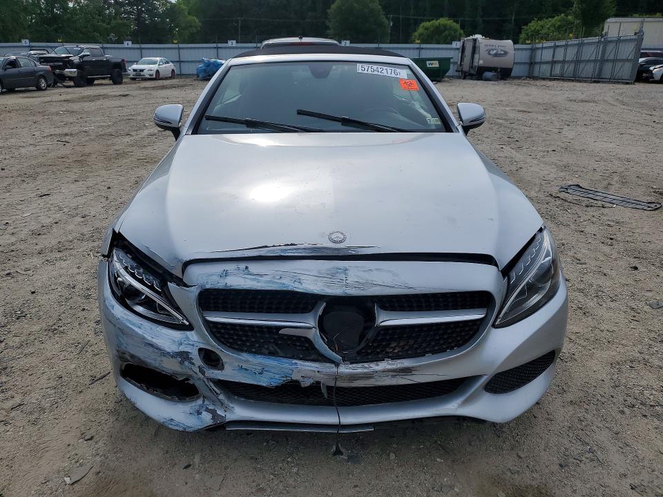 2017 Mercedes-benz C მანქანა იყიდება აუქციონზე, vin: WDDWK4KB5HF483655, აუქციონის ნომერი: 57542176