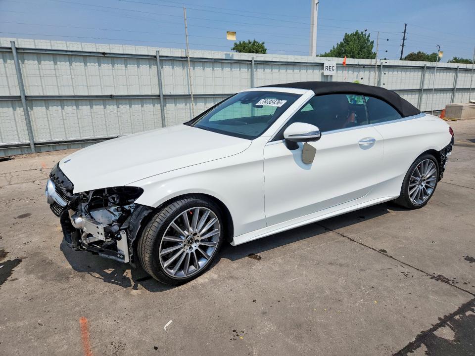 2018 Mercedes-benz C მანქანა იყიდება აუქციონზე, vin: WDDWK4JB2JF663313, აუქციონის ნომერი: 58583436