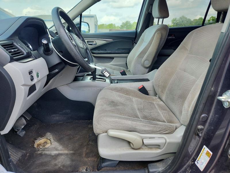 2017 Honda Pilot მანქანა იყიდება აუქციონზე, vin: 5FNYF5H19HB003052, აუქციონის ნომერი: 57178786