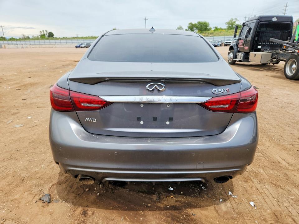 56271286 :رقم المزاد ، JN1FV7ARXJM700025 vin ، 2018 Infiniti Q50 مزاد بيع