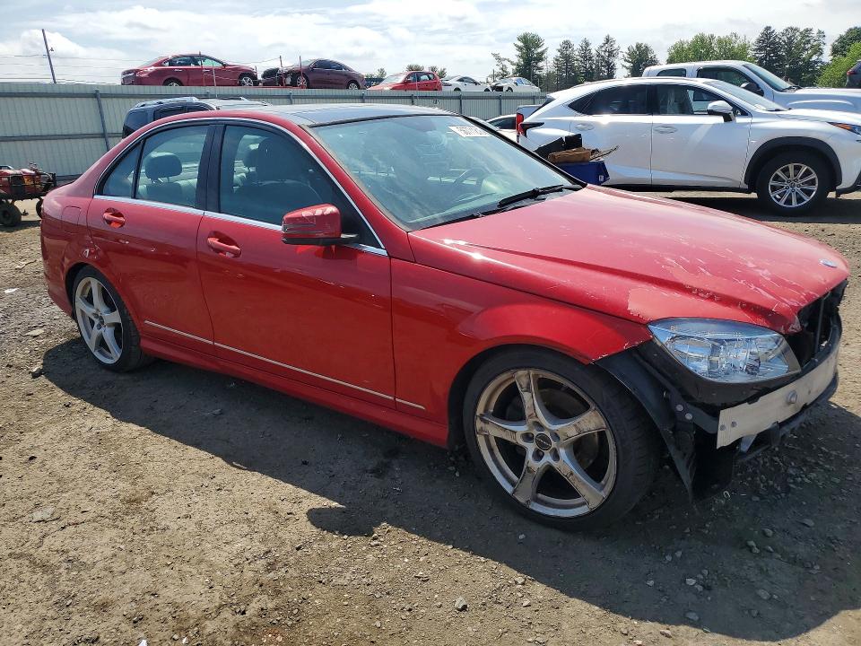 2010 Mercedes-benz C მანქანა იყიდება აუქციონზე, vin: WDDGF8BB8AF415162, აუქციონის ნომერი: 56771216