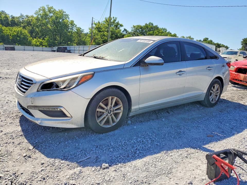 2015 Hyundai Sonata მანქანა იყიდება აუქციონზე, vin: 5NPE24AF3FH208766, აუქციონის ნომერი: 56158106