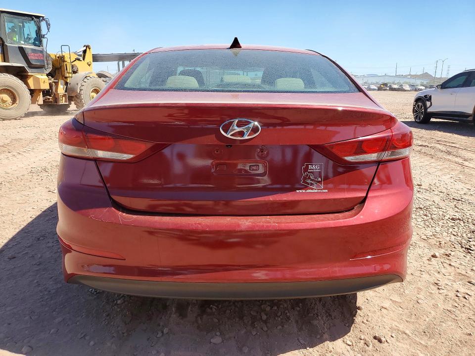 55774826 :رقم المزاد ، KMHD74LF5HU409177 vin ، 2017 Hyundai Elantra مزاد بيع