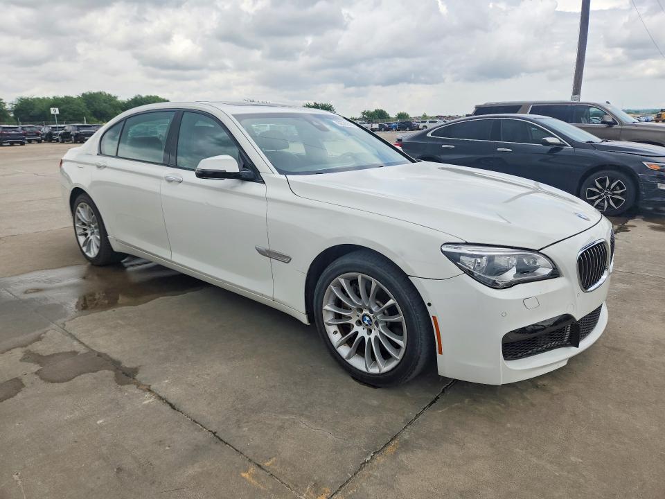 2014 Bmw 750 მანქანა იყიდება აუქციონზე, vin: WBAYE8C53ED780597, აუქციონის ნომერი: 56585506