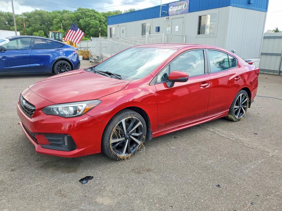 56762496 :رقم المزاد ، 4S3GKAL60L3613236 vin ، 2020 Subaru Impreza مزاد بيع